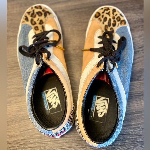 Van’s Bold Ni Denim Bender Leopard - Picture 6 of 7